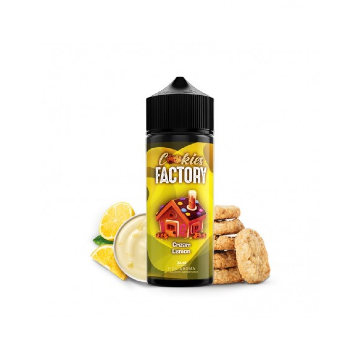 Cookies Factory Flavour Shot Cream Lemon 24ml/120ml
